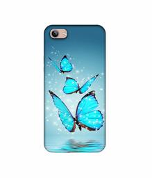 Amazon Brand - Solimo Designer Flying Butterflies 3D Printed Hard Back Case Mobile Cover for Vivo Y81i