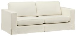 Amazon Brand – Stone & Beam Bryant Modern Sofa Couch with Slipcover, 85.1