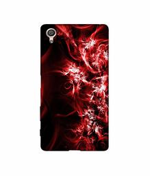 Amazon Brand - Solimo Designer Reddish Pattern 3D Printed Hard Back Case Mobile Cover for Sony Xperia X