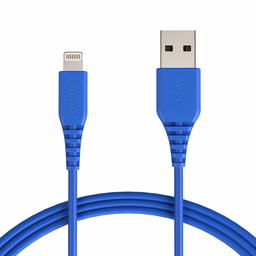 AmazonBasics Lightning to USB A Cable - MFi Certified iPhone Charger - Blue, 6-Foot