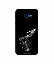 Amazon Brand - Solimo Designer Rose for No One 3D Printed Hard Back Case Mobile Cover for Samsung Galaxy J4 Core