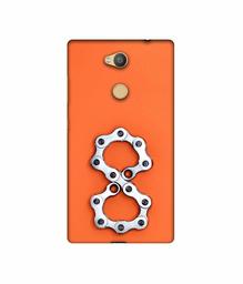 Amazon Brand - Solimo Designer Number Eight 3D Printed Hard Back Case Mobile Cover for Sony Xperia L2