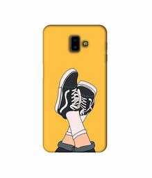 Amazon Brand - Solimo Designer Boy Shoes Pattern 3D Printed Hard Back Case Mobile Cover for Samsung Galaxy J6 Plus