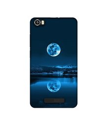 Amazon Brand - Solimo Designer Moon Pattern Print UV Printed Soft Back Case Mobile Cover for Lava Iris X8