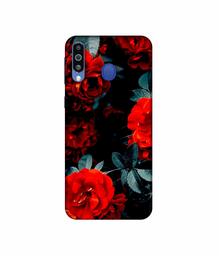 Amazon Brand - Solimo Designer Rose Photography 3D Printed Hard Back Case Mobile Cover for Samsung Galaxy M21