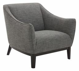 Amazon Brand – Rivet Bayard Contemporary Upholstered Living Room Chair with Curved Back and Armrests, 35.5