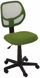 AmazonBasics - Silla de oficina con respaldo bajo y ruedas giratorias, verde