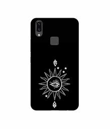 Amazon Brand - Solimo Designer Sun 3D Printed Hard Back Case Mobile Cover for Vivo V9 / V9 Pro