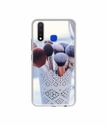 Amazon Brand - Solimo Designer Shade Brush UV Printed Soft Back Case Mobile Cover for Vivo U20