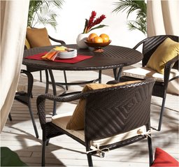 Strathwood Padre Wicker Dining Collection