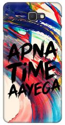 Amazon Brand - Solimo Designer Apna Time Ayega Design 3D Printed Hard Back Case Mobile Cover for Samsung Galaxy A7 (2016)