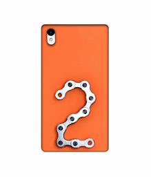 Amazon Brand - Solimo Designer Two Number 3D Printed Hard Back Case Mobile Cover for Sony Xperia Z2