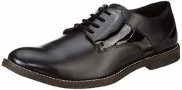 Amazon Brand - Symbol Men's Black Leather Formal Shoes - 9 UK (AZ-OM-62A)