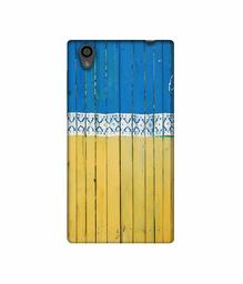 Amazon Brand - Solimo Designer Wooden Pattern 3D Printed Hard Back Case Mobile Cover for Sony Xperia L1