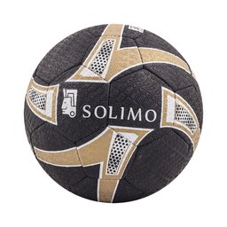 Amazon Brand - Solimo Hand-Stitched Rubber Football, Size 5