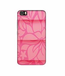 Amazon Brand - Solimo Designer Pink Flower Banch Print On Cloth 3D Printed Hard Back Case Mobile Cover for Xiaomi Mi 5