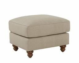 Amazon Brand – Stone & Beam Charles Classic Oversized Upholstered Ottoman, 31