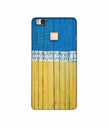 Amazon Brand - Solimo Designer Wooden Pattern 3D Printed Hard Back Case Mobile Cover for Huawei P9 lite