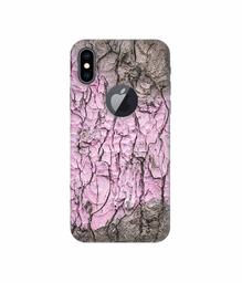 Amazon Brand - Solimo Designer Creaks On Tree Trunk 3D Printed Hard Back Case Mobile Cover for Apple iPhone Xs Max (Logo Cut)