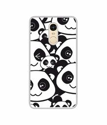 Amazon Brand - Solimo Designer Panda Texture UV Printed Soft Back Case Mobile Cover for Mi Redmi Note 4