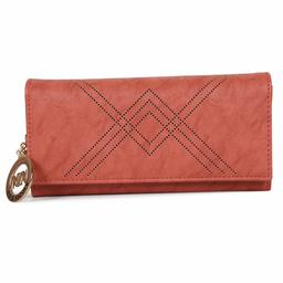 Nia & Nicole Women's Wallet (Rust)