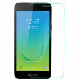 Amazon Brand - Solimo Tempered Glass for Samsung Galaxy J2 Core with Installation Kit (Clear)