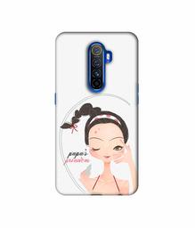 Amazon Brand - Solimo Designer Papa's Princess 3D Printed Hard Back Case Mobile Cover for Oppo Reno Ace/Realme X2 Pro