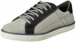 Amazon Brand - Inkast Denim Co. Men's L.Grey Canvas Sneakers-10 UK (44 EU) (11 US) (AZ-IK-003)