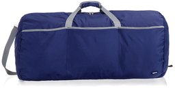 AmazonBasics Large Travel Luggage Duffel Bag - Navy Blue