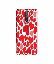 Amazon Brand - Solimo Designer Heart Pattern 3D Printed Hard Back Case Mobile Cover for Poco X2 / Mi Redmi K30