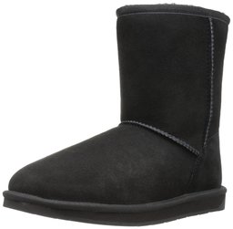 206 Collective womens Balcom Short Back-Zip Shearling Boot Ankle Boot