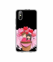 Amazon Brand - Solimo Designer Boy and Girl UV Printed Soft Back Case Mobile Cover for iKall K200