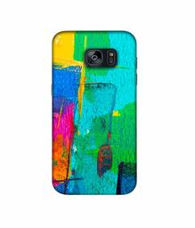 Amazon Brand - Solimo Designer Color Stokes 3D Printed Hard Back Case Mobile Cover for Samsung Galaxy S7 Edge