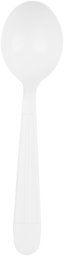 AmazonBasics Heavy-Weight Plastic Soup Spoons, White, 1,000-Count