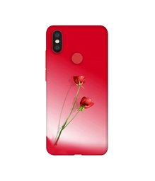 Amazon Brand - Solimo Designer Red Roses 3D Printed Hard Back Case Mobile Cover for Mi A2