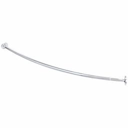 AmazonBasics Extendable Curved Shower Rod - 48