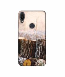 Amazon Brand - Solimo Designer Wood logs 3D Printed Hard Back Case Mobile Cover for Asus Zenfone Max Pro M1 ZB601KL