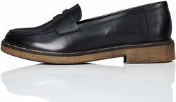 vinden. Loafer-042, dames loafer,Zwart Zwart Zwart,3/3.5 UK