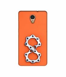 Amazon Brand - Solimo Designer Number Eight 3D Printed Hard Back Case Mobile Cover for Lenovo P2