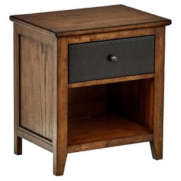 Amazon Brand – Stone & Beam Newport Nightstand End Table, 22