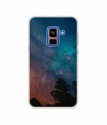 Amazon Brand - Solimo Designer Sky Photography UV Printed Soft Back Case Mobile Cover for Samsung Galaxy A8 Plus (2018)