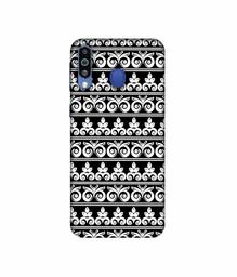 Amazon Brand - Solimo Designer Two Different Patterns 3D Printed Hard Back Case Mobile Cover for Samsung Galaxy M21