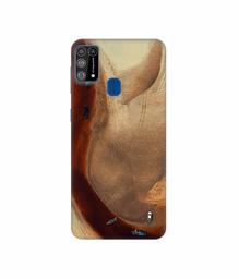 Amazon Brand - Solimo Designer Sea Seen 3D Printed Hard Back Case Mobile Cover for Samsung Galaxy M31