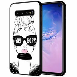 Amazon Brand - Solimo Designer Girl Boss Printed Hard Back Case Mobile Cover for Samsung Galaxy S10 (D1228)