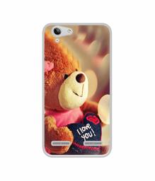 Amazon Brand - Solimo Designer Teddy Bear UV Printed Soft Back Case Mobile Cover for Lenovo Vibe K5