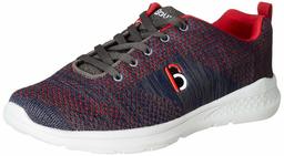 Bourge Men's Loire-206 Navy and Red Running Shoes-7UK (41EU) (8US) (Loire-206-09)