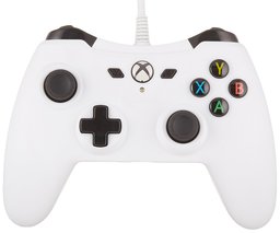 AmazonBasics - Mando con cable para Xbox One (Blanco)