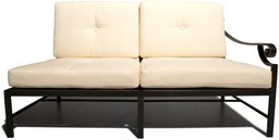 Strathwood Falkner Sectional Left Arm Loveseat with Cushions