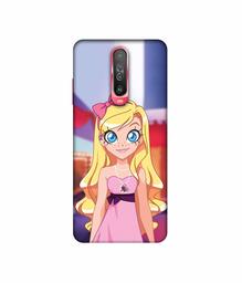 Amazon Brand - Solimo Designer Small Princess Vector 3D Printed Hard Back Case Mobile Cover for Poco X2 / Mi Redmi K30