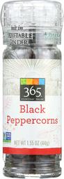 365 Everyday Value, Black Peppercorns, 1.55 oz